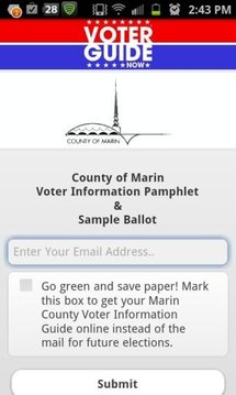 Marin County Voter Guide截图