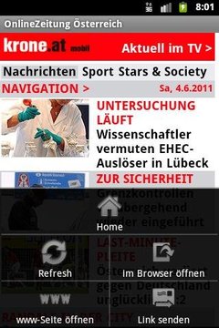 OnlineZeitung &Ouml;sterreich截图