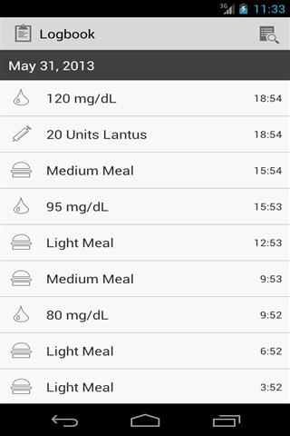 糖尿病的日志截图6