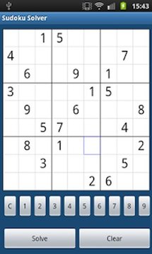 Classic Sudoku Solver截图
