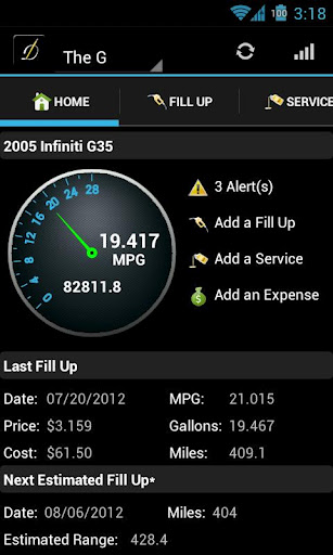 DriverDiary - Gas Mileage截图4