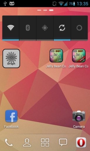 Jelly Bean Graph Widget截图3