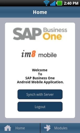 SAP Business One - iM8 Mobile截图5