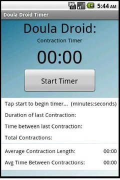 Doula Droid Contraction Timer截图