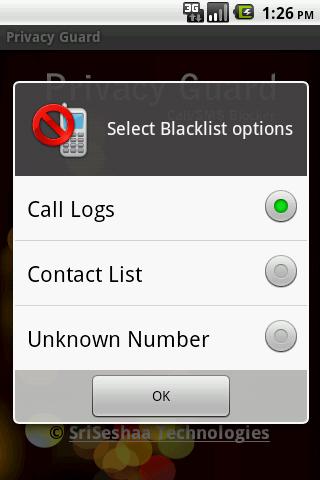 Block SMS &amp; Call截图6