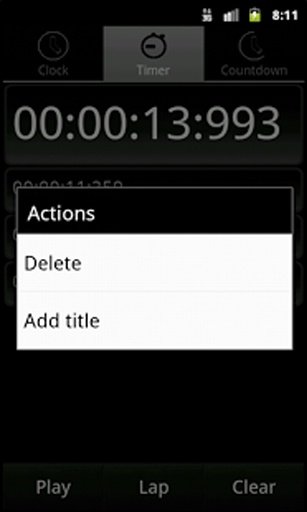 Easy Timer &amp; StopWatch Free截图7