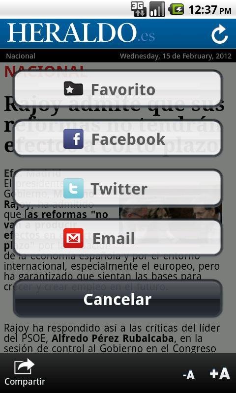 HERALDO.es para Android截图2