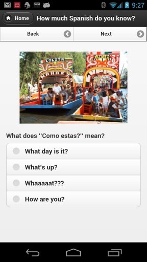 How much Spanish you know截图2