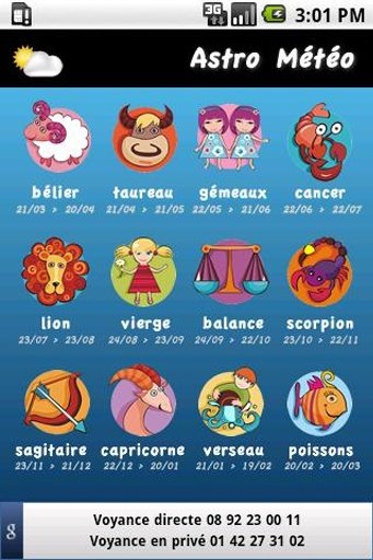 Astro Meteo (ze Horoscope)截图3