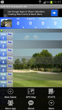 Golf GPS Scorecard Lite截图