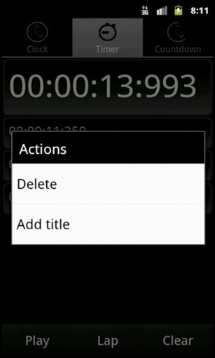 Easy Timer &amp; StopWatch Free截图3