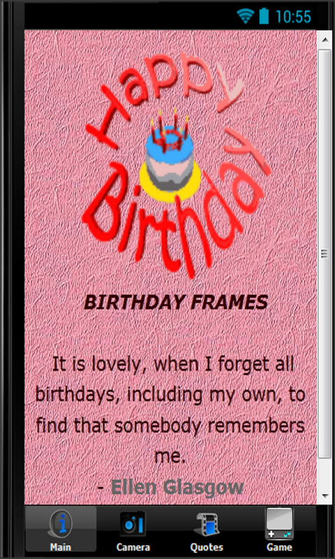 Free Birthday Photo Frame截图1