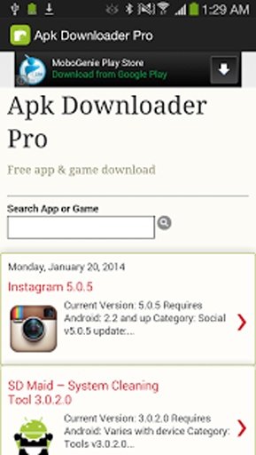 Apk Downloader Pro截图3