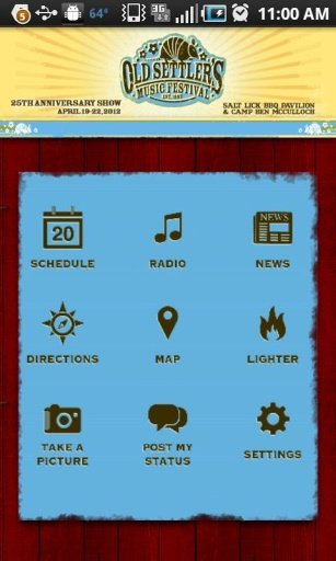 Old Settler's Music Festival截图1