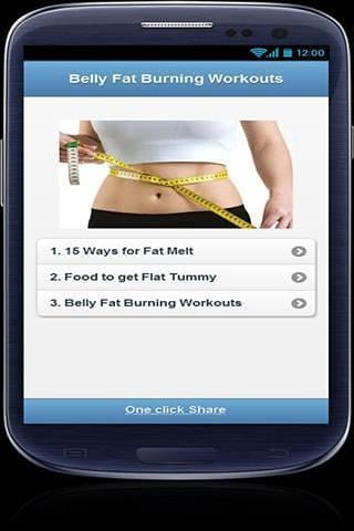 Belly Fat Burning Workouts截图4