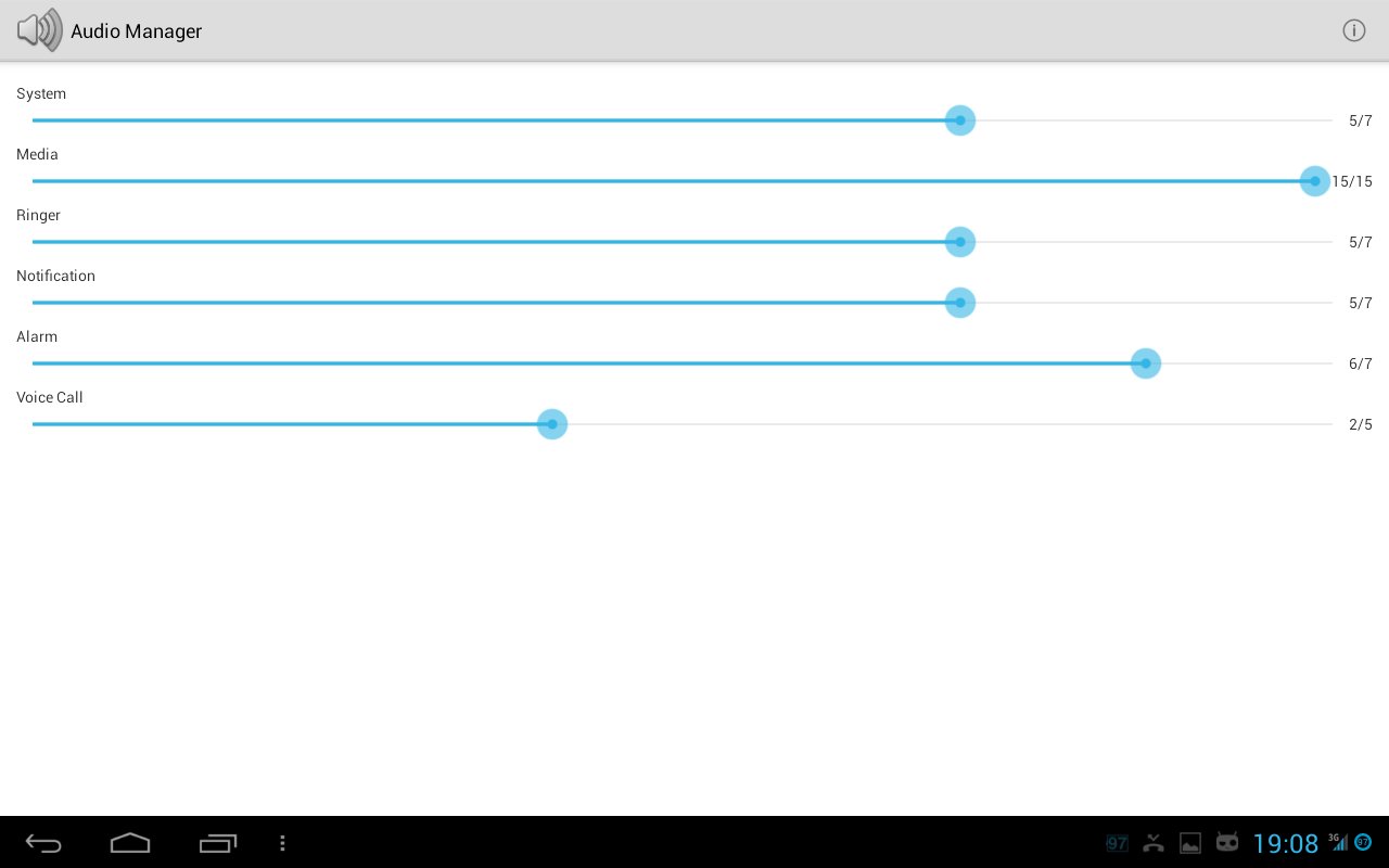 Audio Manager截图3