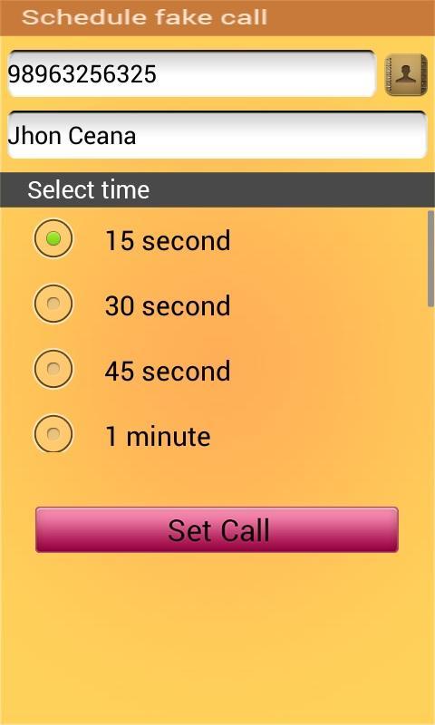 Fake Call & SMS截图2
