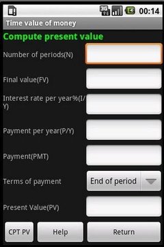 BAIIPLUS Financial Calculator截图