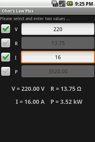 Ohm's Law PLUS截图1