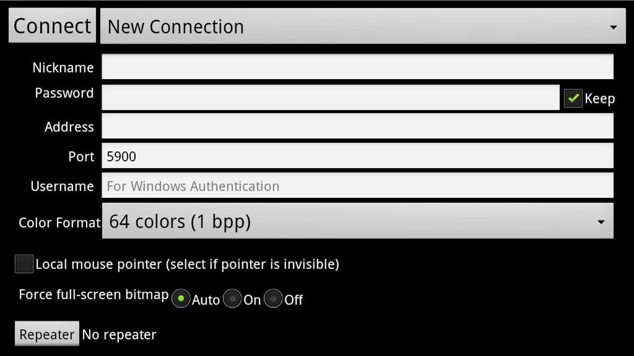 bVNC Free - Secure VNC Viewer截图7