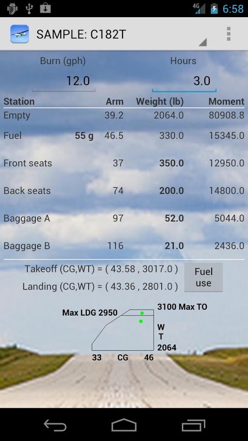 飞机重量和平衡截图1
