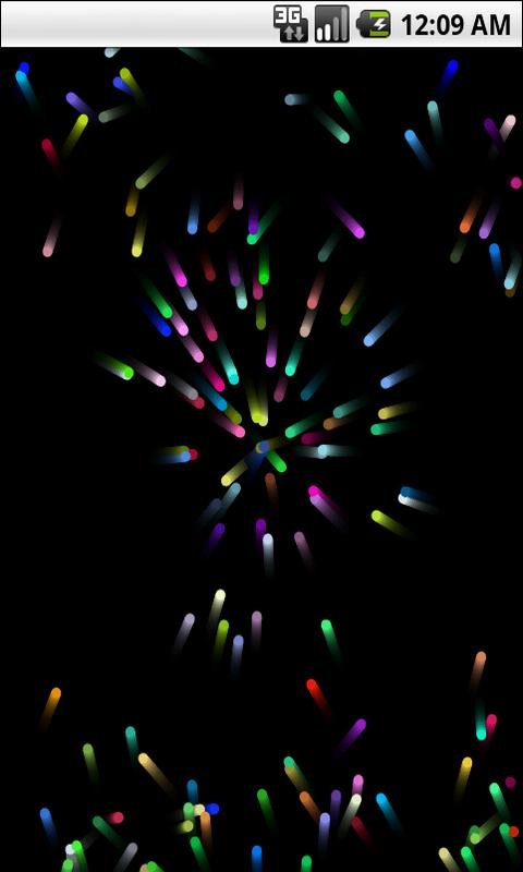 Colored Particles Live Wallpap截图4
