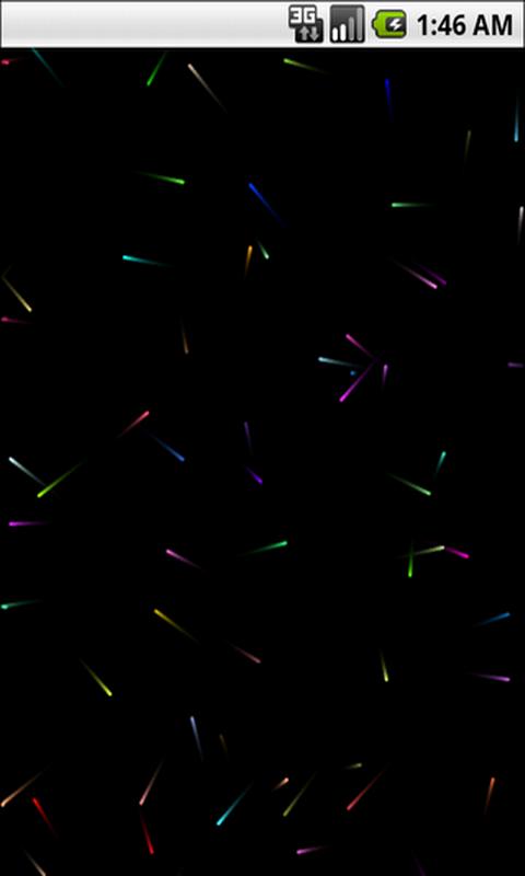 Colored Particles Live Wallpap截图1