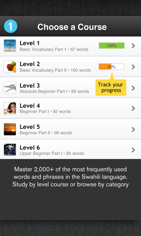 Learn Swahili Free WordPower截图2