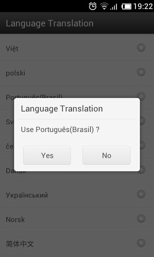 Portuguese（Brazilian）GOWeather截图2