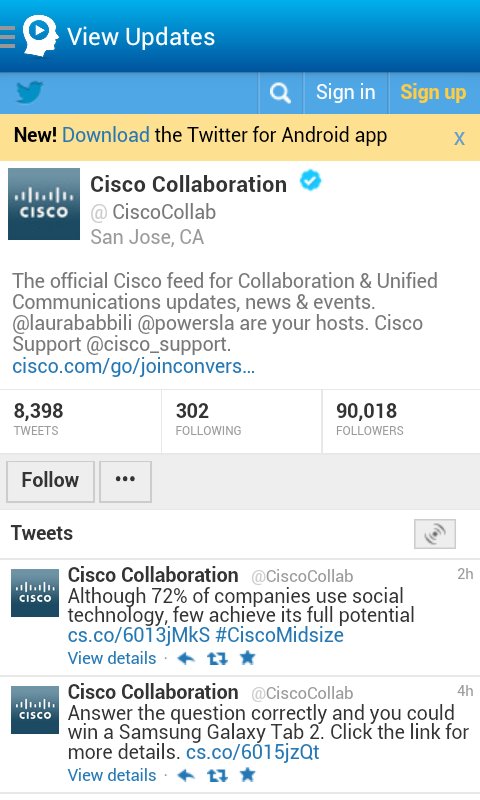 Cisco Collaboration Demos截图2