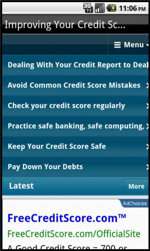 Improve Credit Score Leg...截图2