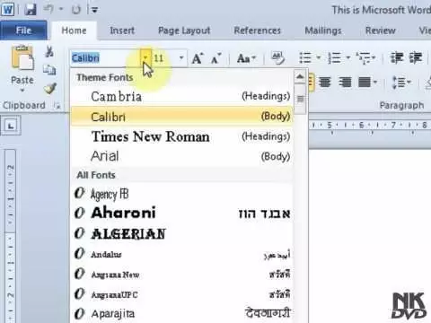 Word 2010 quick reference截图4