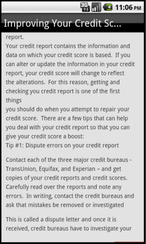 Improve Credit Score Leg...截图1