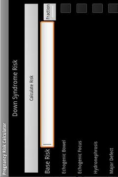 Pregnancy Risk Calculator截图