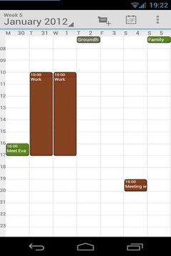 Calendar Droid Free截图