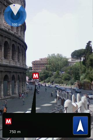 Rome Metro Augmented Reality截图2
