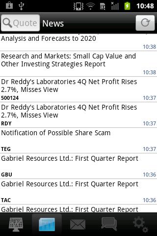 ADVFN Stocks &amp; Shares截图4