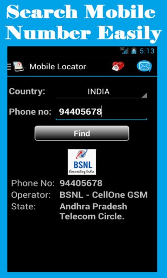 Phone Number Locator截图1