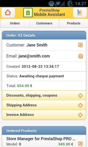 PrestaShop Mobile Assistant截图10