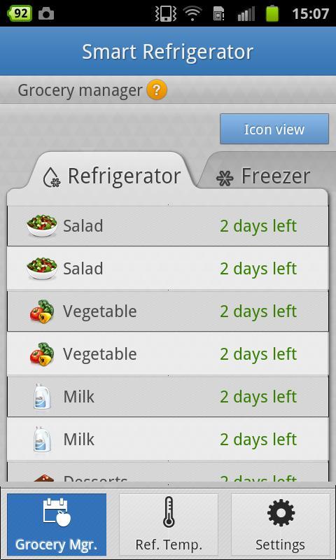 SAMSUNG Smart Refrigerator截图1