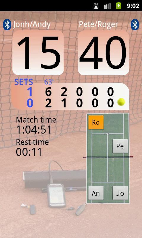 Tennis Remote Score Lite截图1