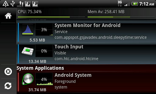 System Monitor Lite 4 Android截图3