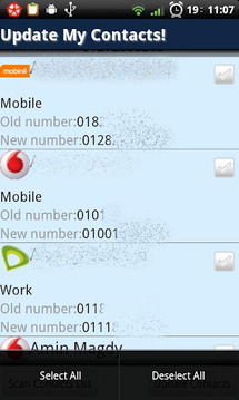 Update My Contacts!截图