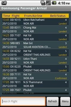 Thai Airport RealTime Flight截图