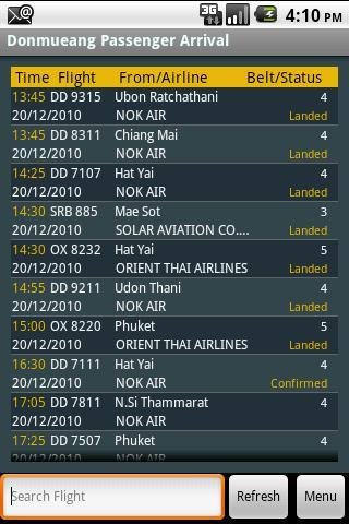 Thai Airport RealTime Flight截图2