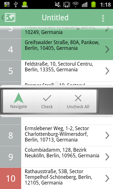 Route Planner Xfleet Mobile截图6