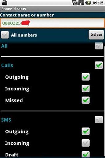 Phone Cleaner Free- sms/calls截图5