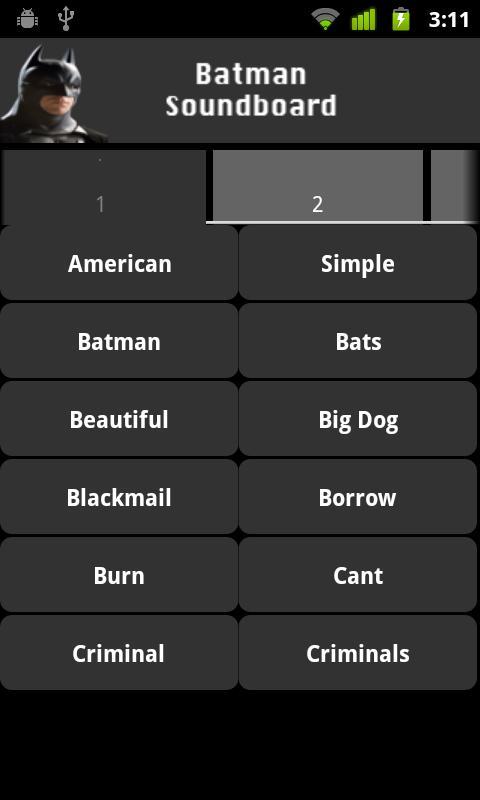 Batman Soundboard截图1