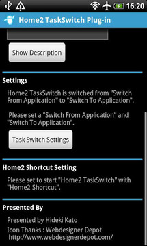 Home2 TaskSwitch截图