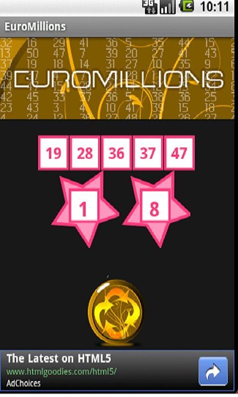 Euromillions Lucky Keys截图2